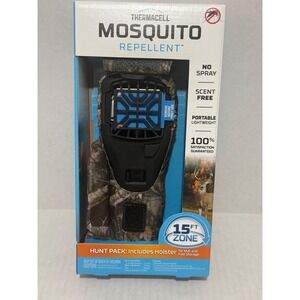 Thermacell Mosquito Repellent Hunt Pack Camo Holster 15ft Zone MR300F